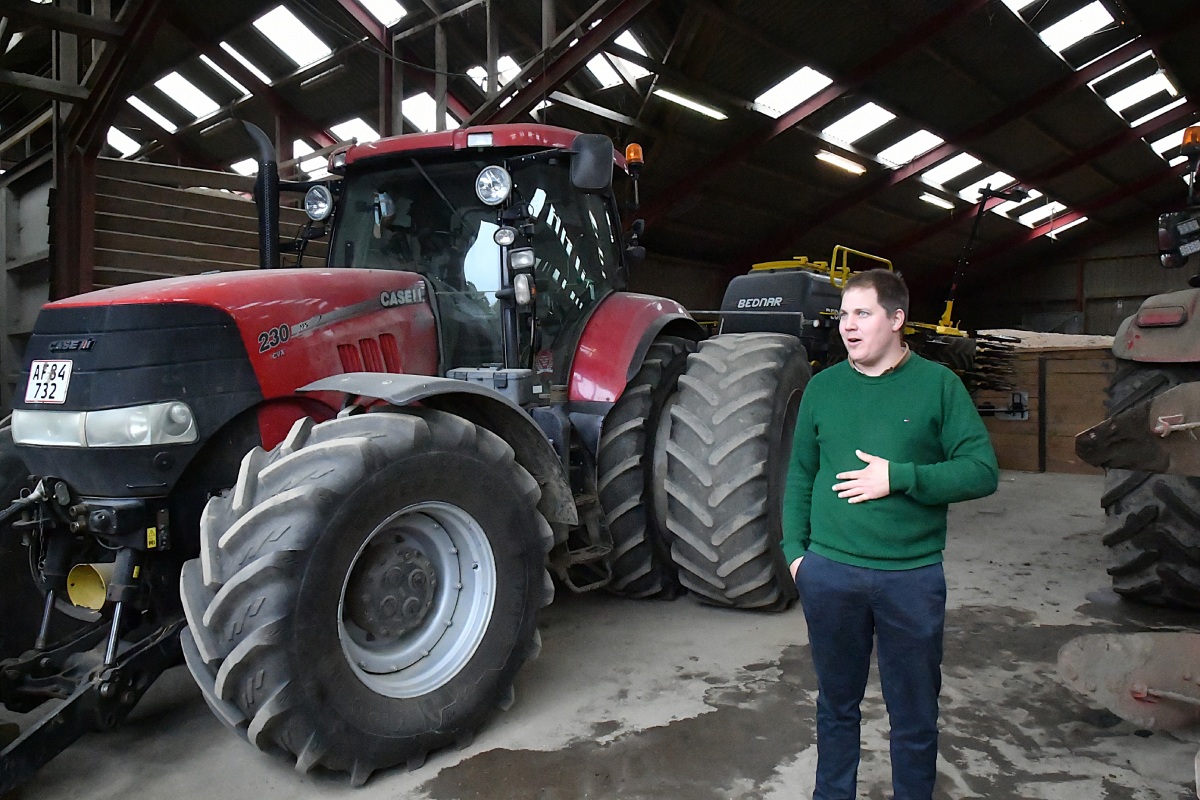 L'attività di Frank Keinicke Nielsen è sostenuta dalla Pac, in particolare riceve, oltre al sostegno di base, anche incentivi per i giovani agricoltori e per l'acquisto di nuovi macchinari